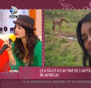 Aylin Cadir, vacanta de vis in Africa VIDEO